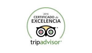 Certificado de Excelencia Tripadvisor 2016